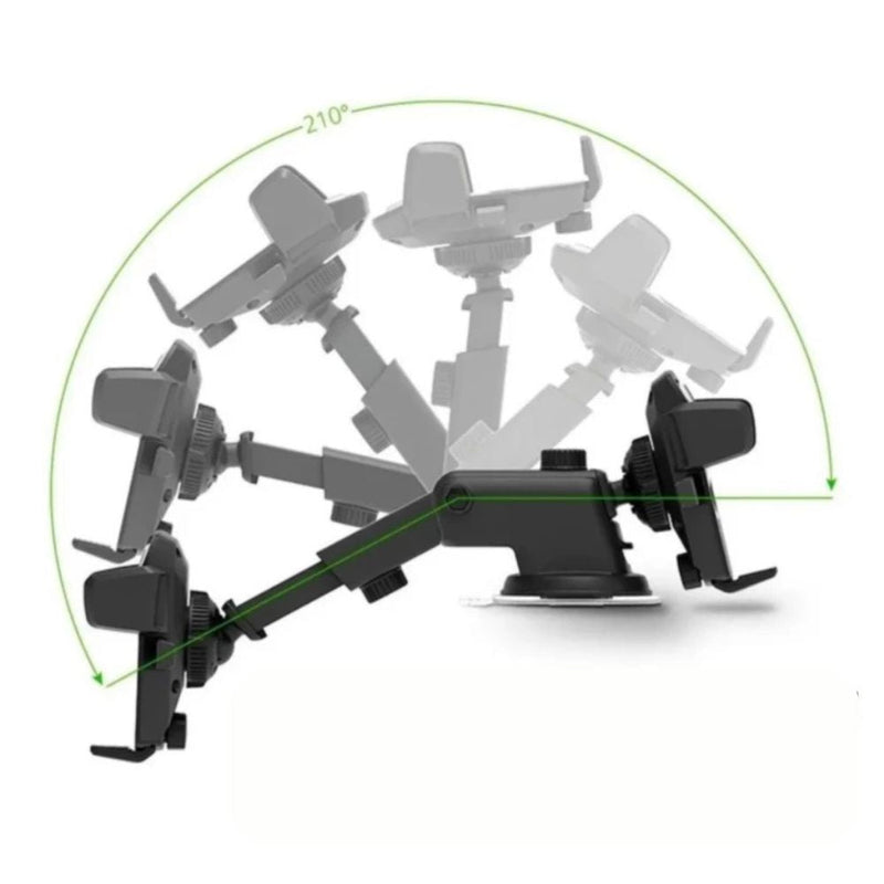 Suporte para Celular para Carro Universal com Trava Ajustável